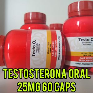 Testo propionato oral 25mg/60cps