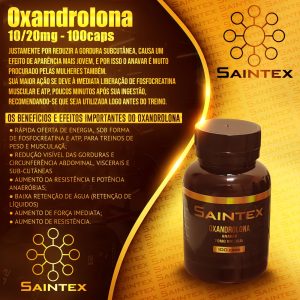 OXANDROLONA 20MG/100CP SAINTEX